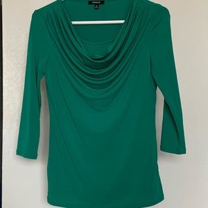 Green blouse